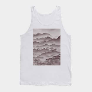 chinese town painting Tank Top